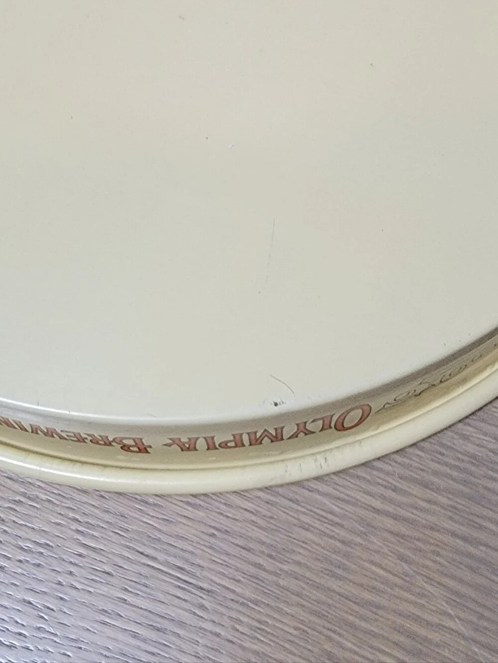 Olympia Beer Vintage Lady Serving Tray